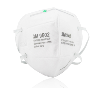 3M9502（頭帶式，折疊式,2片裝）防顆粒物口罩